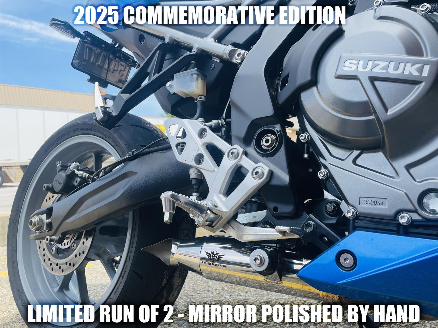 Heathen Marauder No Weld Slip-On Exhaust System for 2024 - 2026 GSX-8R/GSX-8S®